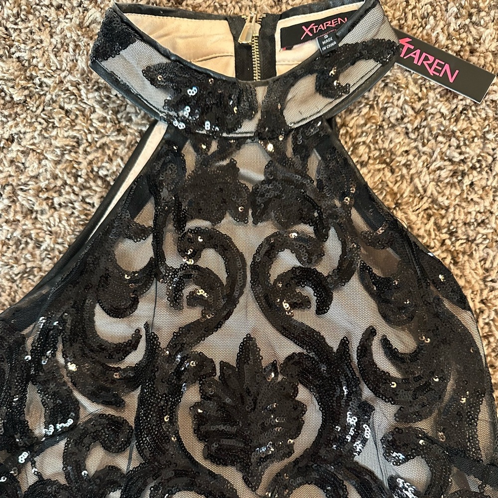 Women’s Size Small Beautiful Black Cocktail Dress